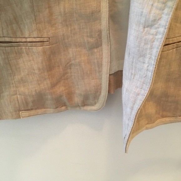 Lightweight wheat blazer - Picture 4 of 4